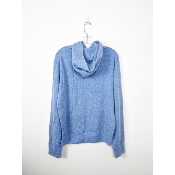 Greyson Cashmere Blue Hoodie Sweater M - Picture 4 of 4